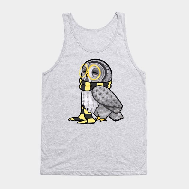 Kind Great Grey Owl Tank Top by Ribombyliidae